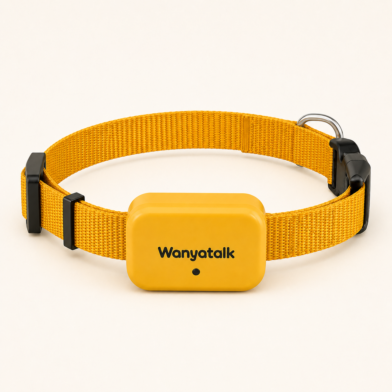 Yellow Wanyatalk smart collar